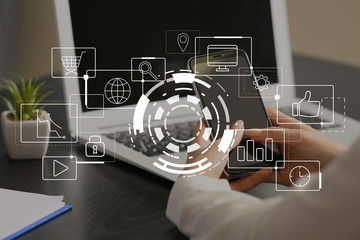 テクノロジーで様々なことができることを表している写真